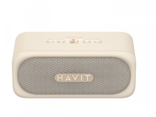 Głośnik bezprzewodowy bluetooth Havit SK905BT (beżowy)