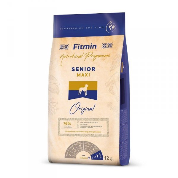 Fitmin dog maxi senior - 12kg