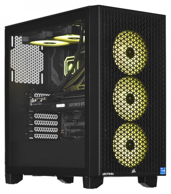 Komputer gamingowy Actina iCUE 13600KF 32GB 2TB RTX4070Ti 850W no OS