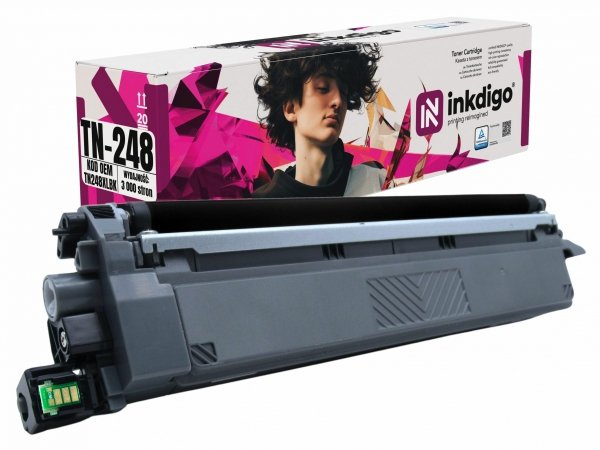 Toner INKDIGO do BROTHER TN248 XLB 3K Black