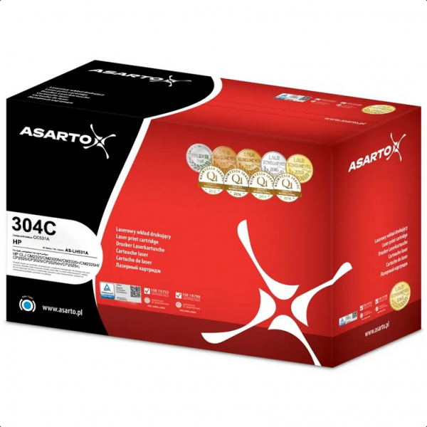Toner Asarto do HP 304C | CC531A | 2800 str. | cyan