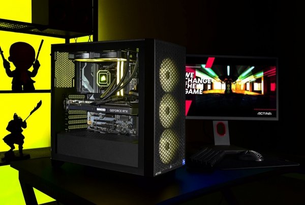 Komputer gamingowy Actina iCUE 13600KF 32GB 2TB RTX4070Ti 850W no OS