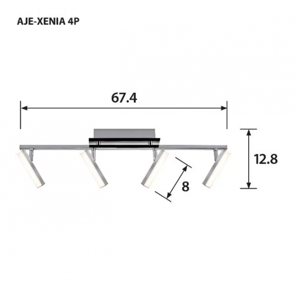 Listwa LED Activejet AJE-XENIA 4P (18.4 W)