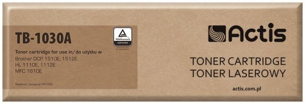 Toner ACTIS TB-1030A (zamiennik Brother TN-1030; Standard; 1000 stron; czarny)