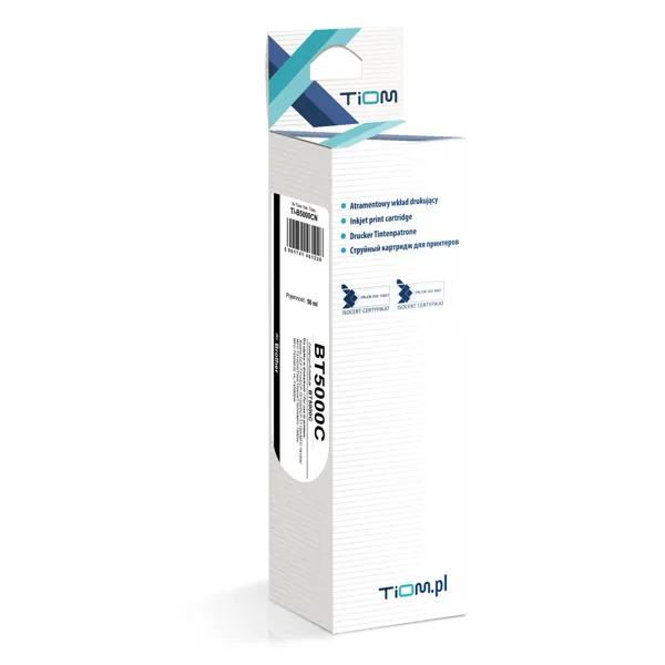 Tusz Tiom do Brother 5000CN | BT5000C | 50ml | cyan