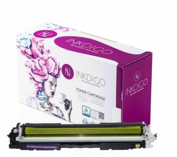 Toner INKDIGO do HP CF352A Color Pro M176nw M177fw yellow