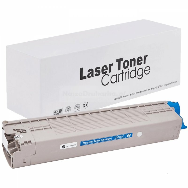 Toner OKI MC853 MC873 MC883 45862839 zamiennik cyan