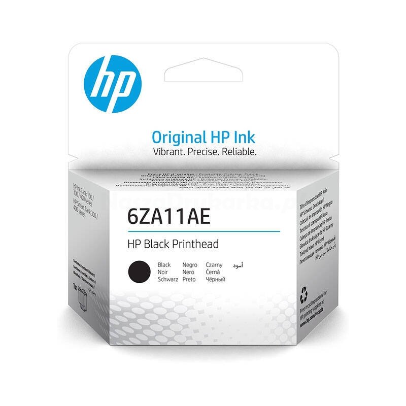 Głowica HP 6ZA11AE oryginalna czarna
