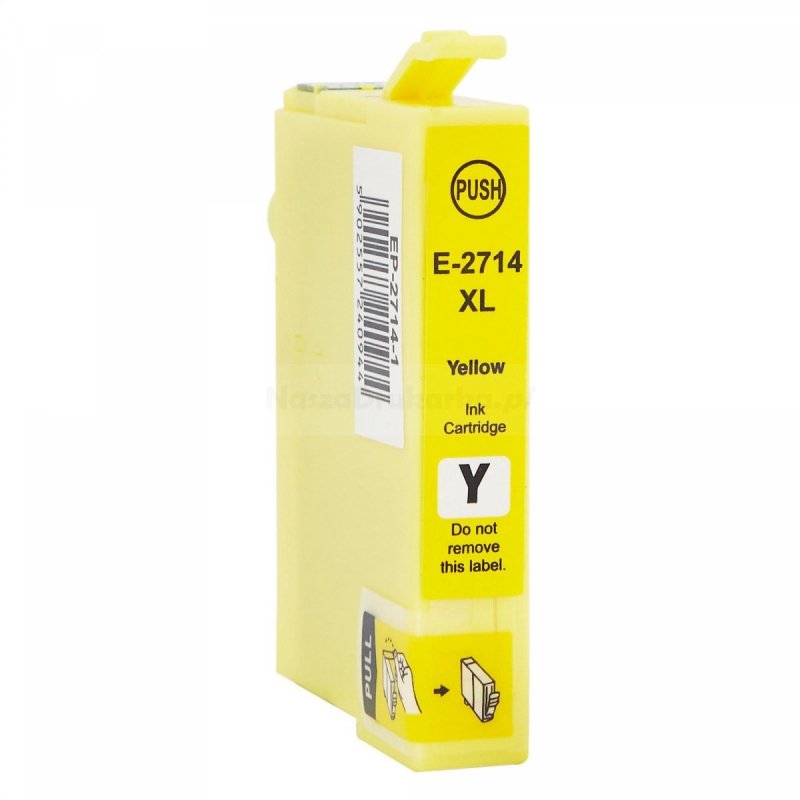Tusz Epson 27XL T2712 zamiennik yellow XXL