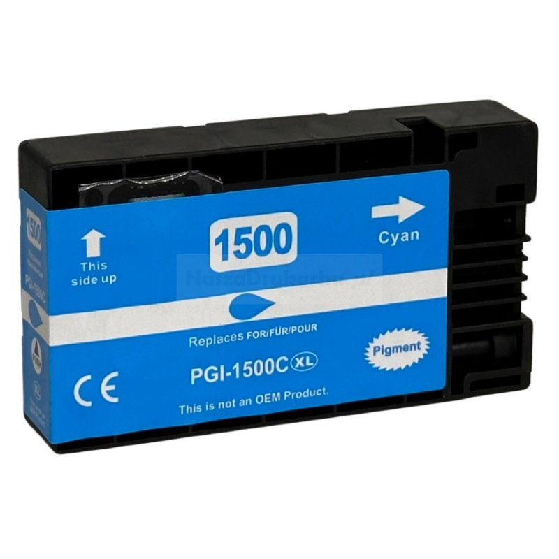 Tusz Canon PGI-1500C zamiennik niebieski XL