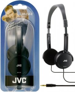 Słuchawki JVC HAL-50BE (nauszne, czarne)