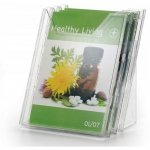 Zestaw półek na czasopisma 3xA4 przeroczysty 858019 COMBIBOXX DURABLE