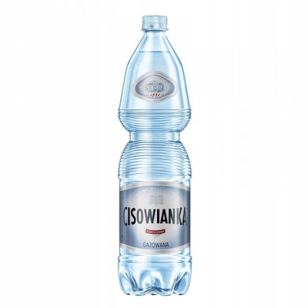 Woda mineralna CISOWIANKA 1.5L (6szt) gazowana z kaucją
