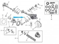 Zestaw łożysk wałka ataku 5014847AA Jeep Wrangler TJ 2003-2006 