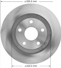 Tarcza tylna 52124763AB WK2 Grand Cherokee 