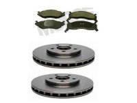 klocki + tarcze CHRYSLER Voyager Grand Voyager DODGE Caravan Grand Caravan 