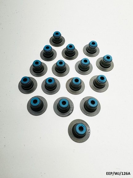 16x Valve Stem Seal for Jeep Grand Cherokee Commander 4.7L 1999-2007 EEP/WJ/126A