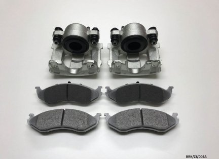 2 x Front Brake Caliper & CERAMIC Pads for Grand Cherokee 1993-1998 BRK/ZJ/004A