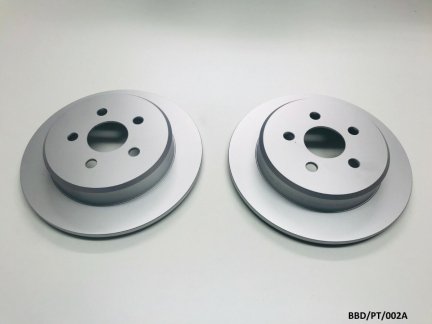 2 x Rear Brake Disc 270mm for Chrysler PT Cruiser 2001-2010 BBD/PT/002A