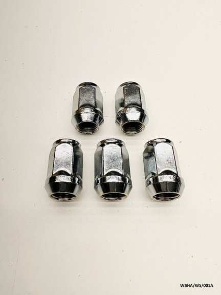 5 x Wheel Lug Nut Chrome for Dodge Durango WD 2011-2022 6509422AA WBHA/WD/006A