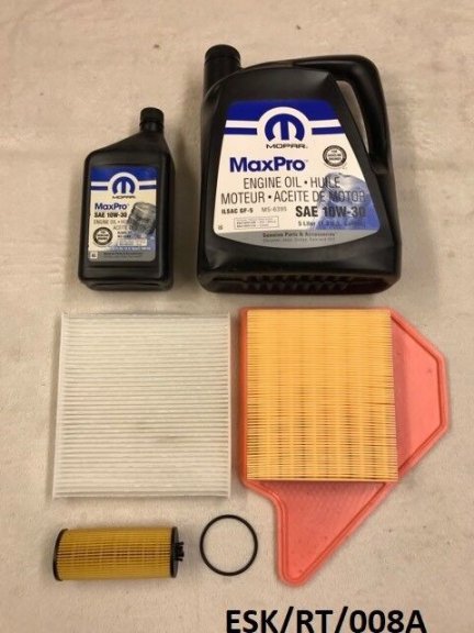 Engine Medium Service KIT for Chrysler Voyager 3.6L 2011-2013 ESK/RT/008A 10W30