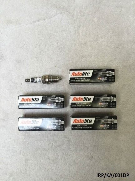 6 x DOUBLE PLATINUM Spark Plug for Dodge Nitro KA 4.0L 2007-2011 IRP/KA/001DP