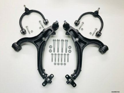 2 x Lower & 2 x Upper Front Arm for Jeep Grand Cherokee WK 2005-2010 SCA/WK/010A