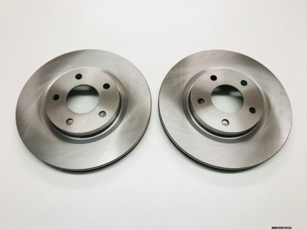2 x Front Brake Discs for Jeep Compass & Patriot MK 2007-2017 BBD/MK/003A