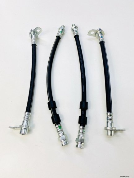 2x Inner & 2 x Outer Rear Brake Hose for Dodge Caliber 2007-2012 302 BBH/PM/007A
