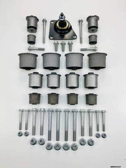 Front & Rear Arms Full Bush KIT for Jeep Grand Cherokee WJ 1999-2004 SBRK/WJ/037