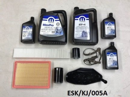 Large Service KIT for Jeep Cherokee (Liberty) KJ 3.7L 2002-2007 ESK/KJ/005A 5W30