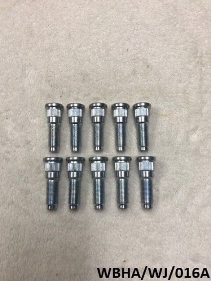 10 x Przednia szpilka koła Jeep Grand Cherokee WJ 1999-2004 WBHA/WJ/016A 16.3MM