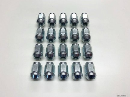 20 x Chrome Wheel Nut  for Jeep Cherokee Liberty KJ & KK 2002-2012 WBHA/KK/008A