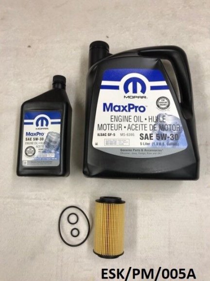 Engine Small Service KIT for Dodge Caliber PM 2.2CRD 2011-2012 ESK/PM/005A 5W30