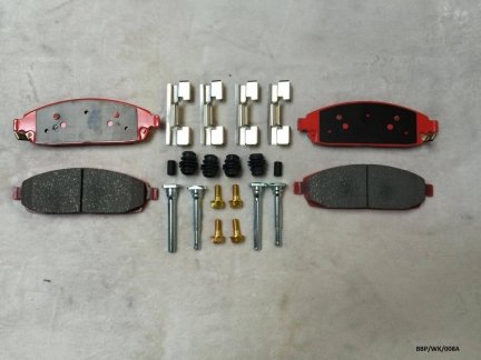 Front Ceramic Pads & Fitting KIT for Jeep Grand Cherokee 2005-2010 BBP/WK/008A