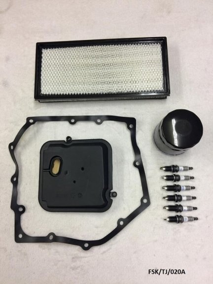 Small PLATINUM Service KIT for Jeep Wrangler TJ 4.0L 2003-2006 FSK/TJ/020A