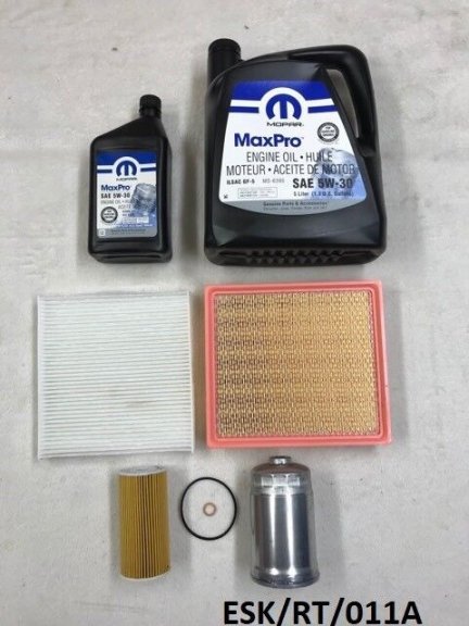 Engine Medium Service KIT for Chrysler Voyager 2.8CRD 2008-2017 ESK/RT/011A 5W30
