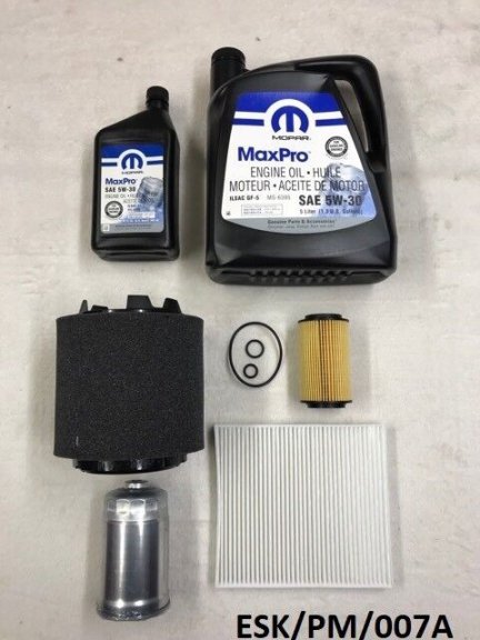 Engine Medium Service KIT for Dodge Caliber PM 2.2CRD 2011-2012 ESK/PM/007A 5W30