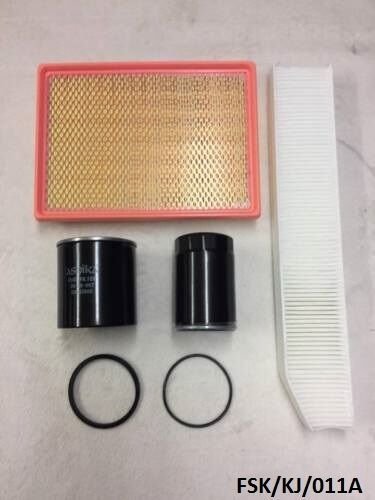 Filters Service KIT for Jeep Cherokee KJ 2.5CRD & 2.8CRD 2002-2004  FSK/KJ/011A