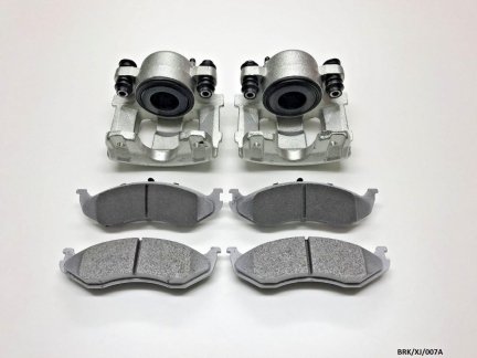 2 x Front Brake Caliper & brake Pads for Jeep Cherokee XJ 1990-2001 BRK/XJ/007A