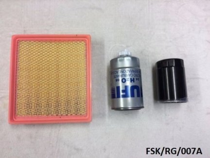 Fuel, Oil & Air Filter for Chrysler Grand Voyager 2.8CRD 2005-2007  FSK/RG/007A