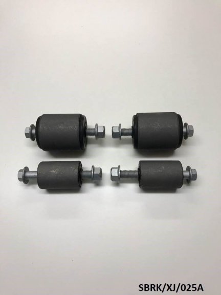 2x Rear Leaf Spring Bush KIT & Bolts for Jeep Cherokee XJ 1984-2001 SBRK/XJ/025A
