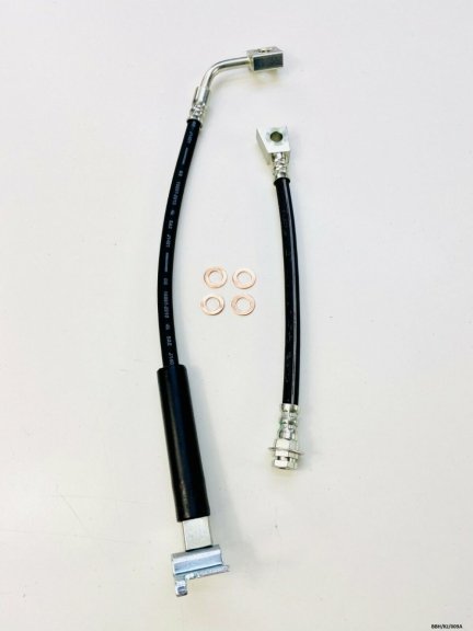 2 x Rear Brake Flexi Hose for Jeep Cherokee ( Liberty ) KJ 2006-2007 BBH/KJ/009A