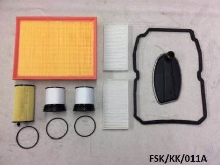 Filters Service KIT for Jeep Liberty KK 2.8CRD 2011-2012 W5A580 FSK/KK/011A
