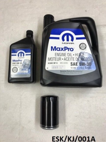 Engine Small Service KIT for Jeep Cherokee KJ 3.7L 2002-2007 ESK/KJ/001A 5W30