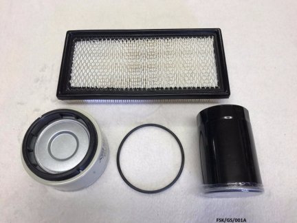 Air, Oil & Fuel Filter for Chrysler Grand Voyager GS 2.5TD 1996-2000 FSK/GS/001A