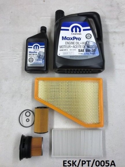 Engine Service KIT for Chrysler PT Cruiser 2.2CRD 2002-2005 ESK/PT/005A 5W30