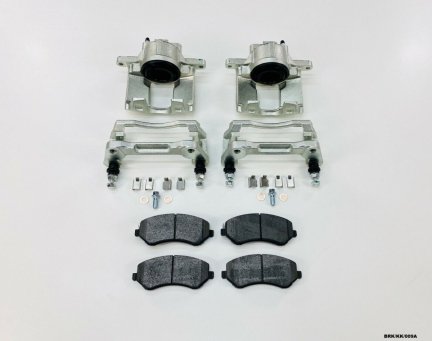 2 x Front Brake Caliper & Ceramic Pads for Jeep Liberty KK 2008-2012 BRK/KK/009A