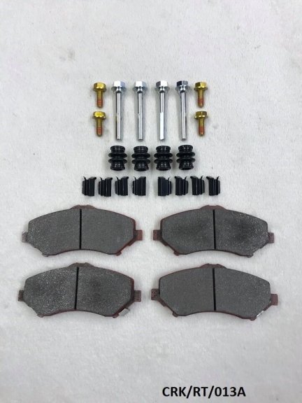 Front Brake Pads & Fitting KIT for Chrysler Grand Voyager 2008-2017 CRK/RT/013A