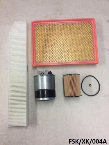 Filters Service KIT for Jeep Commander XK 3.0CRD 2005-2010 FSK/XK/004A